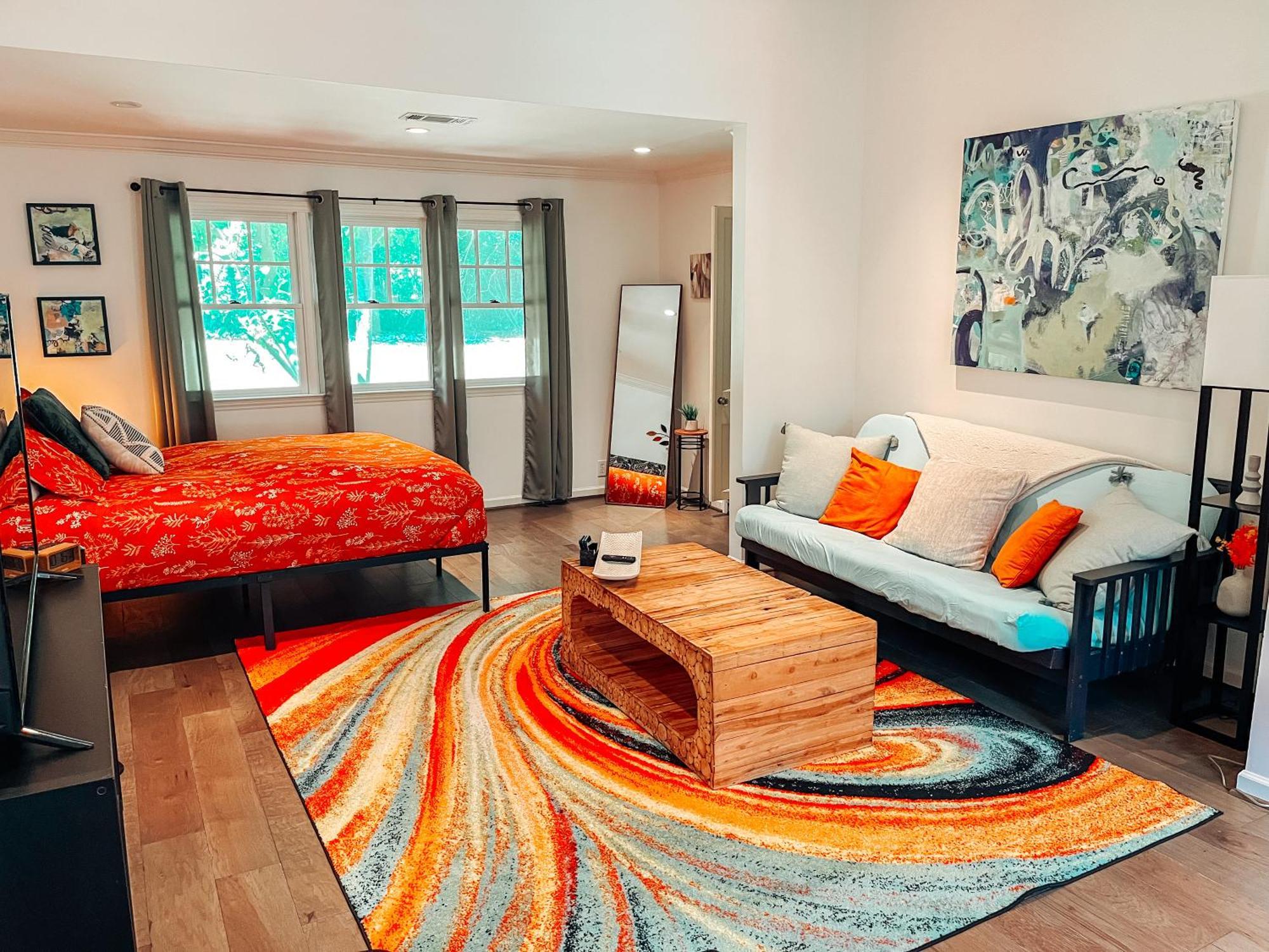 Cozy Guest House Studio Apartment Greensboro Exteriér fotografie
